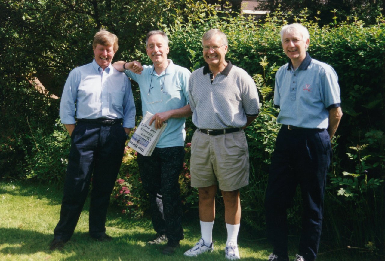 AandM trip to U of Birmingham Brum 6-28-2000 THE CHAPS